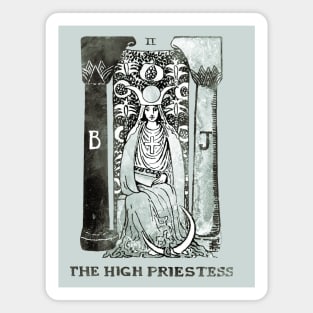 The High Priestess - Major Arcana Tarot Card Magnet